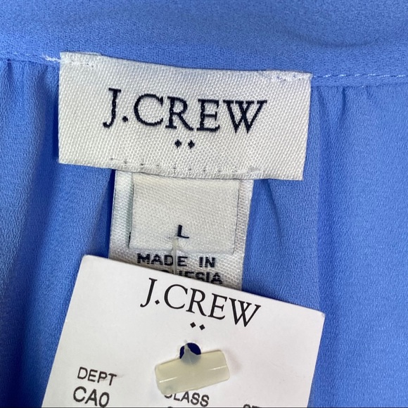 NWT J. Crew Factory Sleeveless Drapey Tie Neck Top - Picture 9 of 9